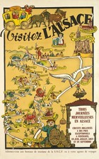 POSTER AFFICHE  ALSACE
