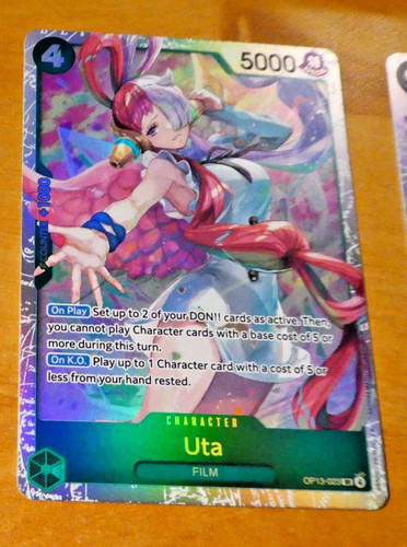One piece english card holo - one,