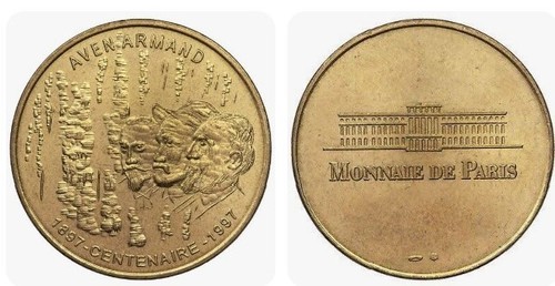 Jeton monnaie paris - de, de