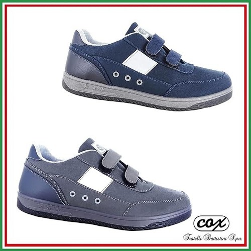 Cox 9140 bleu gris chaussures - 9140,