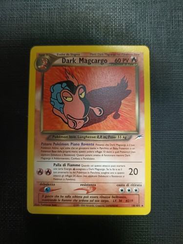 Carte pokémon dark magcargo - carte,