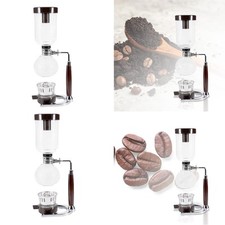 Cafetière siphon élégant pour table pour les amateurs de café du bureau à