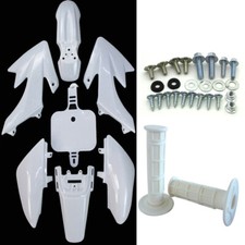 Dirt Bike Blanc Kit Carénage