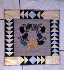 Panneau mural - patchwork - fait main 