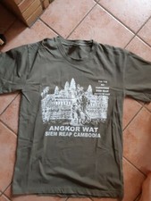 Tee shirt Tintin au Cambodge Angkor wat Siem Reap cambodia taille L 