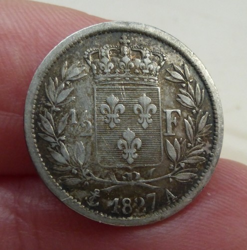 Franc 1827 charles x - a,