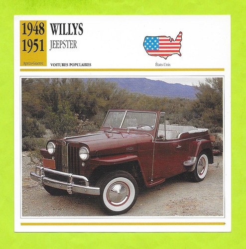 Fiche edito service willys - service,
