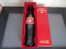 coupe du monde 98 bouteille Coca Cola pleine ds son coffret