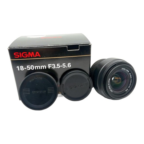 Objectif sigma zoom - objectif, 18-50mm