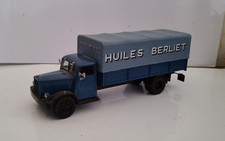 Camion 1/43 - Ixo Altaya - Berliet GDC 7W - Huiles Berliet - 1949