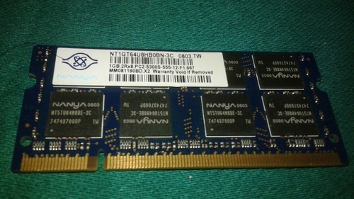 Memoire ram 1go ordinateur - ram,