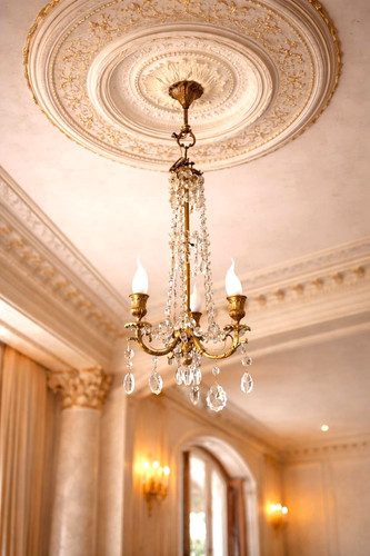 Très beau antique lustre - , d