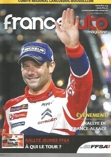 France auto mag 98 rallye - auto, mag.