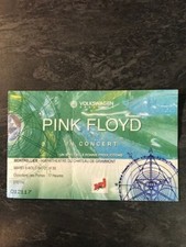 ancien billet concert PINK FLOYD