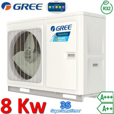 3S POMPE � CHALEUR AIR EAU MONOBLOC GREE VERSATI IV - R32 8,0 KW 1 PH