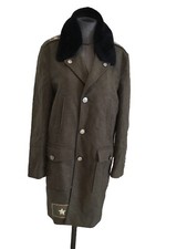 Très Beau Manteau Laine Kaki The Kooples 48 Authentique 