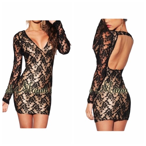 Black lace nude illusion - illusion, key