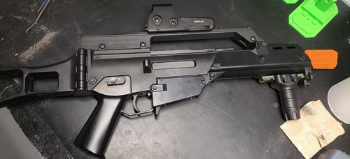 Airsoft g36 ksk - ksk, rail