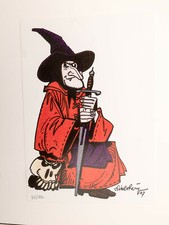 Walthery libris sorcière - ex-libris,