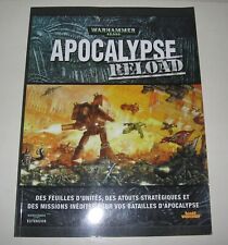 WARHAMMER 40.000 EXTENSION 40K APOCALYPSE RELOAD TBE VGC 2008 GAMES WORKSHOP