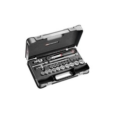 Coffret DBOX 26 pièces Cliquet étanche et douilles 1/2' 6 pans métriques FACOM -
