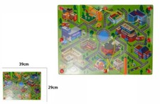 Jeu bois ville labyrinthe - bois,