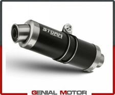 Systeme Echappement Complet Storm by Mivv Gp noir Yamaha T-max 500 2008 > 2011