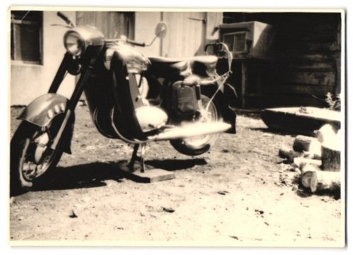 Photographie moto jawa dans - jawa,