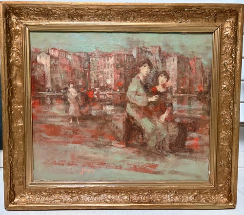 Peinture huile sur - peinture, à