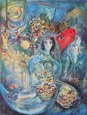 Marc CHAGALL : La mariée aux