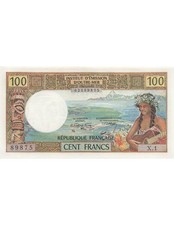 Tahiti 100 francs - Tahitienne
