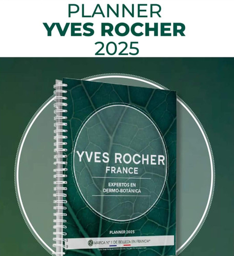 Yves rocher planner 2025 - yves,