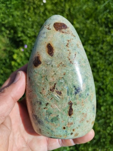 Chrysoprase forme libre - chrysoprase, pierre