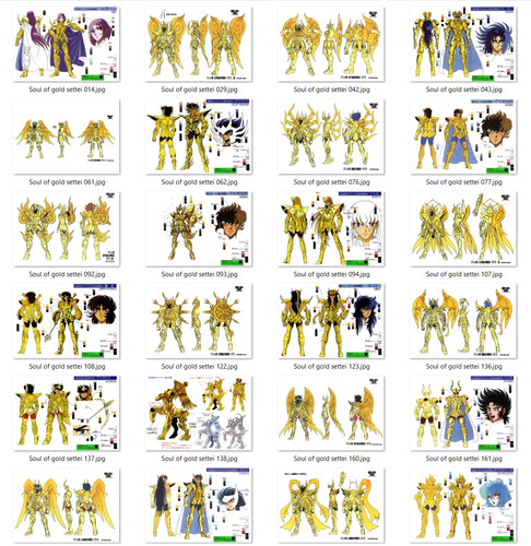 Saint seiya settei setting - seiya,
