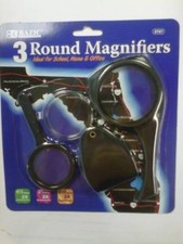 Bazic 2x -3 Round Magnifier