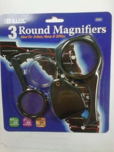 Bazic round magnifier - bazic, 2x