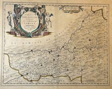 SARLAT - G. BLAEU - CARTE du