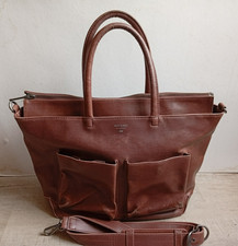 Matt et Nat grand sac cabas fourre tout et voyage marron  L 50 x l 17 x H 32cm 