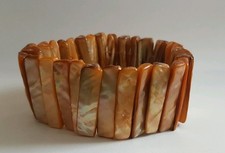Bracelet nacre coquillage elastique 