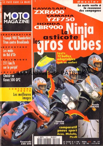 Moto magazine 122 kawasaki - magazine,