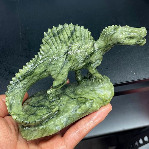 Spinosaurus dinosaur carving - spinosaurus,