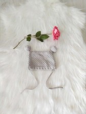 Bonnet Bébé mixte gris clair