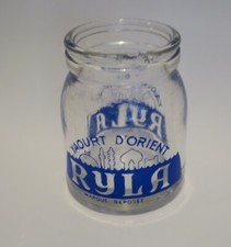 Ancien pot yaourt yoghourt d'Orient RYLA old french yogourt 4