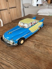 JOUET VOITURE A FRICTION SIRENE JOUSTRA REF 2041 1958 MADE IN FRANCE