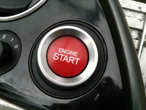Bouton allumage moteur - bouton,