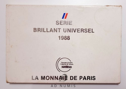 France coffret 1988 fdc 10 - france,