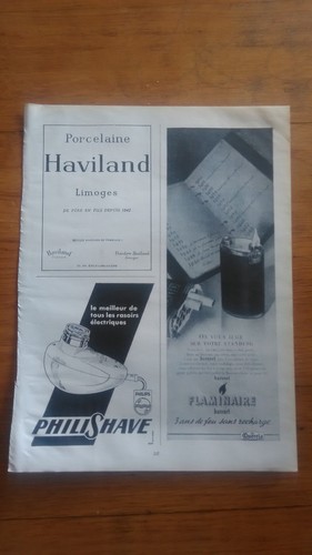 Pub ancienne advert briquet - pub,