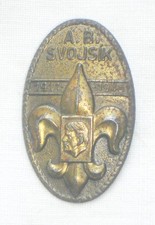 Insigne Scout Tchèque A.B. SVOJSIK 1911 - 1946