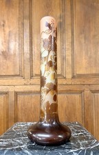 Émile Gallé, vase soliflore