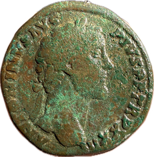 Sesterce rome 159 - -,